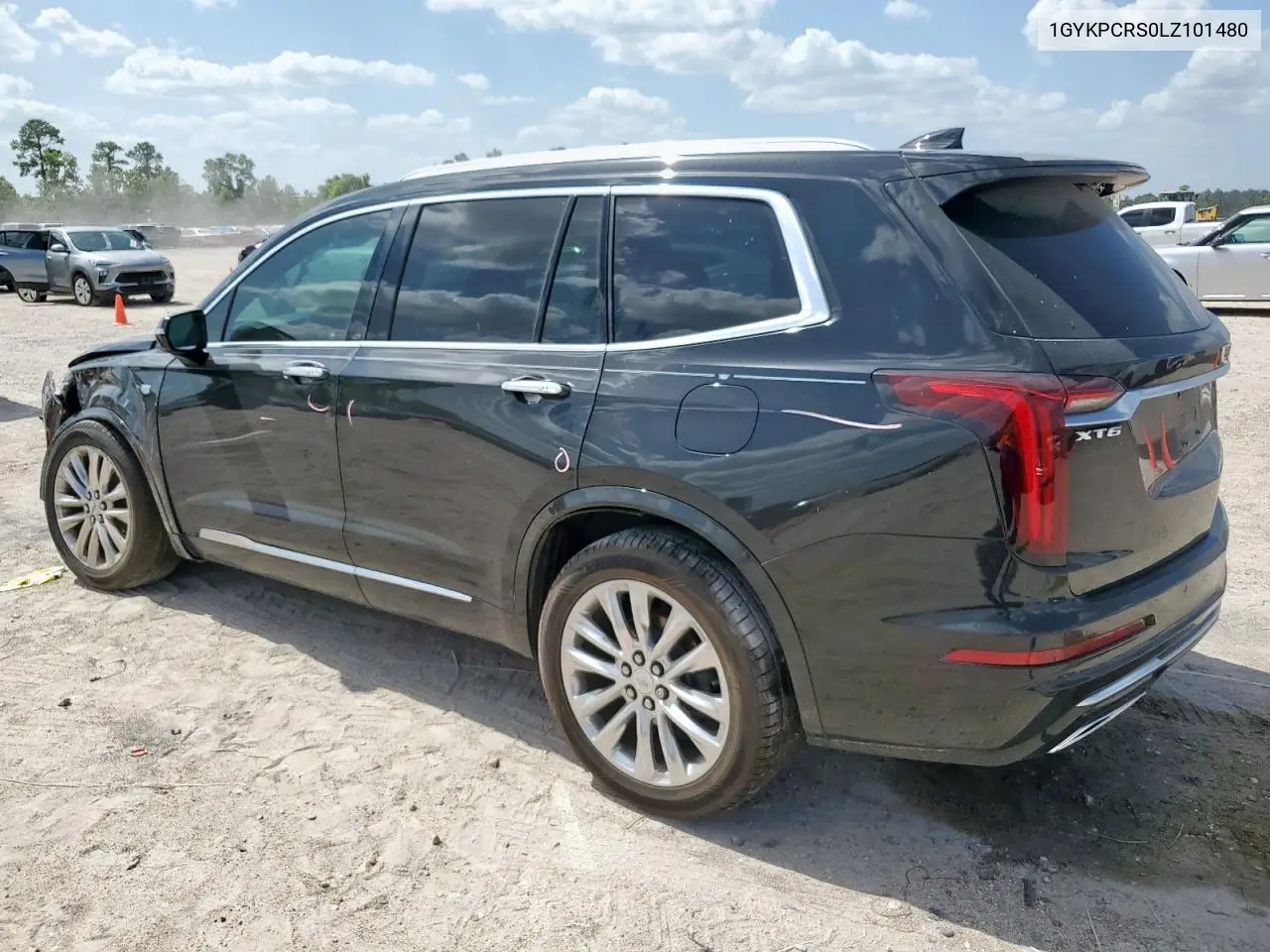 2020 Cadillac Xt6 Premium Luxury VIN: 1GYKPCRS0LZ101480 Lot: 64789525