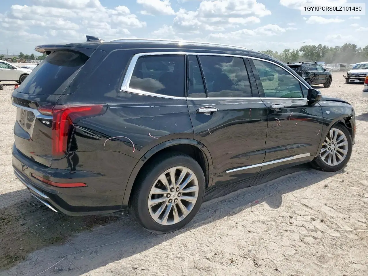 2020 Cadillac Xt6 Premium Luxury VIN: 1GYKPCRS0LZ101480 Lot: 64789525