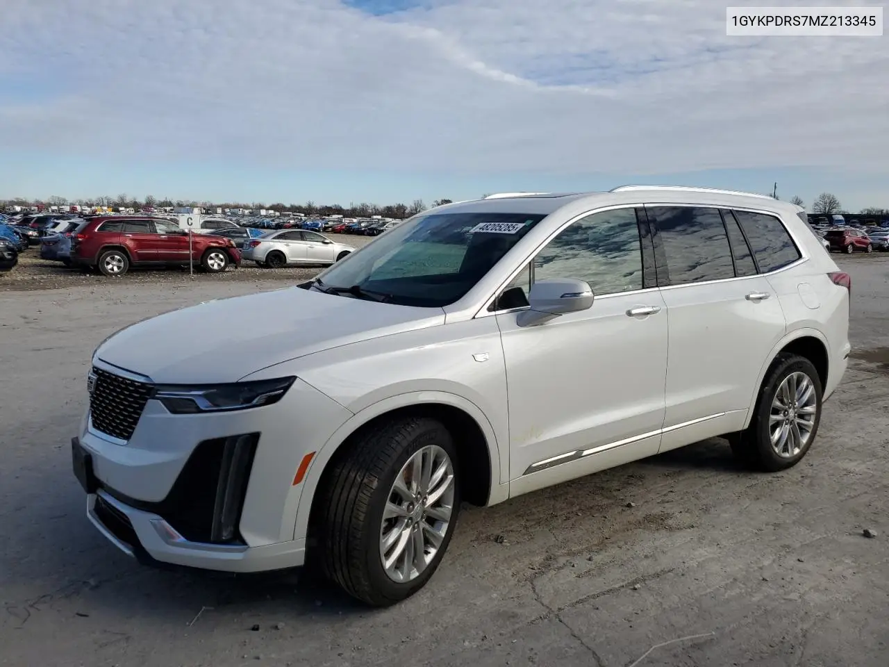 2021 Cadillac Xt6 Premium Luxury VIN: 1GYKPDRS7MZ213345 Lot: 48205285