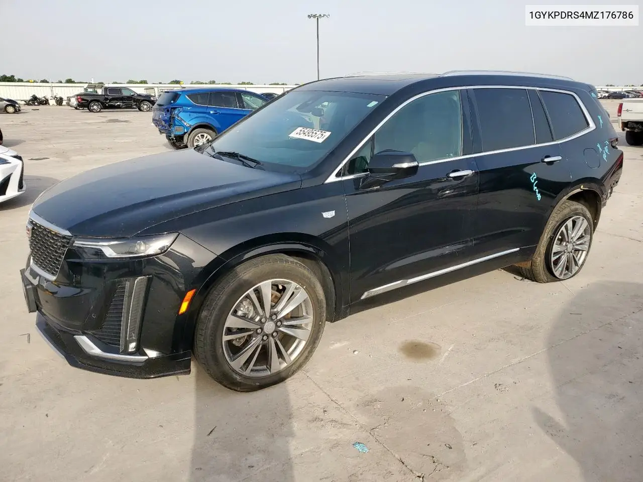 2021 Cadillac Xt6 Premium Luxury VIN: 1GYKPDRS4MZ176786 Lot: 55495575