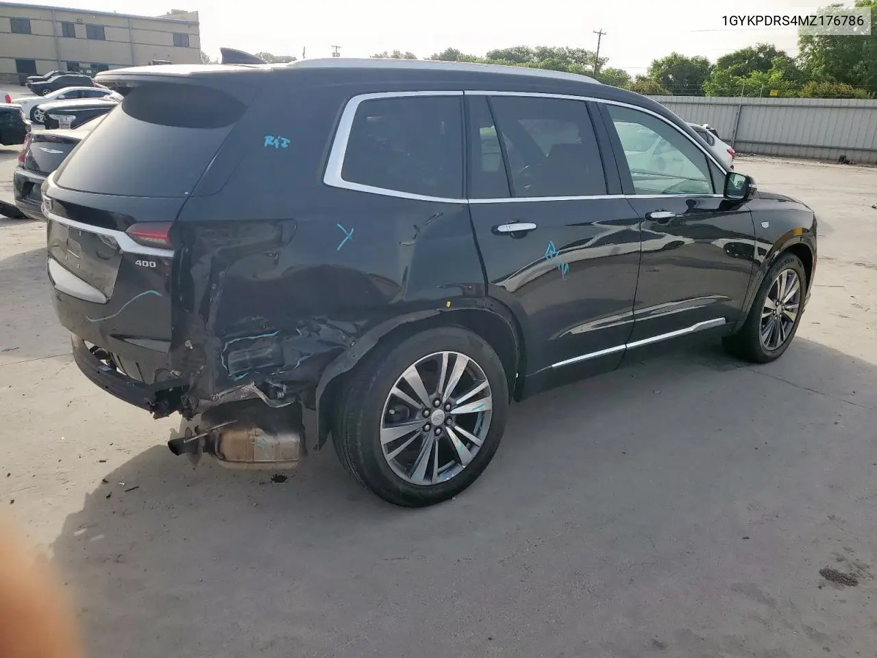 2021 Cadillac Xt6 Premium Luxury VIN: 1GYKPDRS4MZ176786 Lot: 55495575