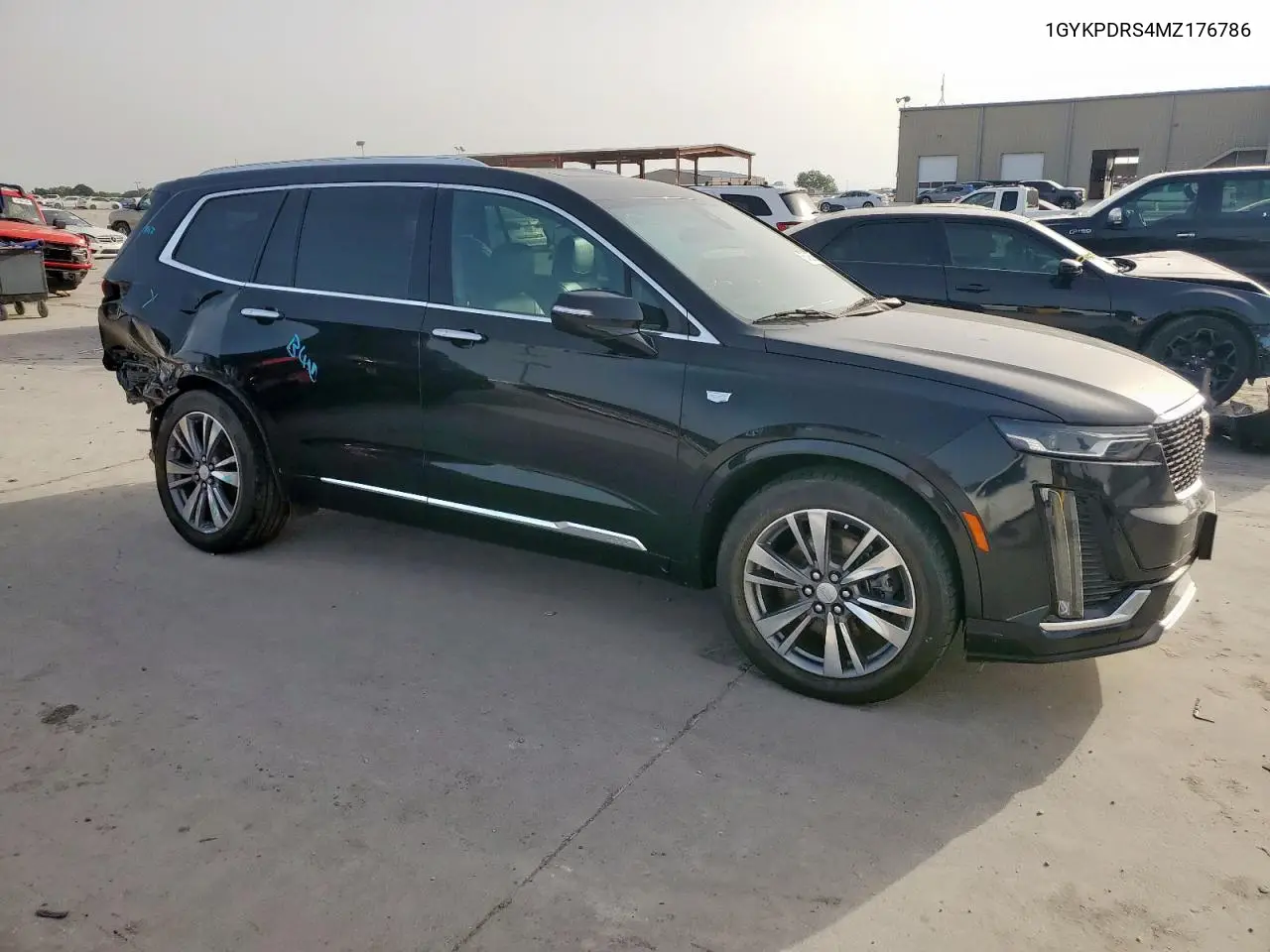 2021 Cadillac Xt6 Premium Luxury VIN: 1GYKPDRS4MZ176786 Lot: 55495575