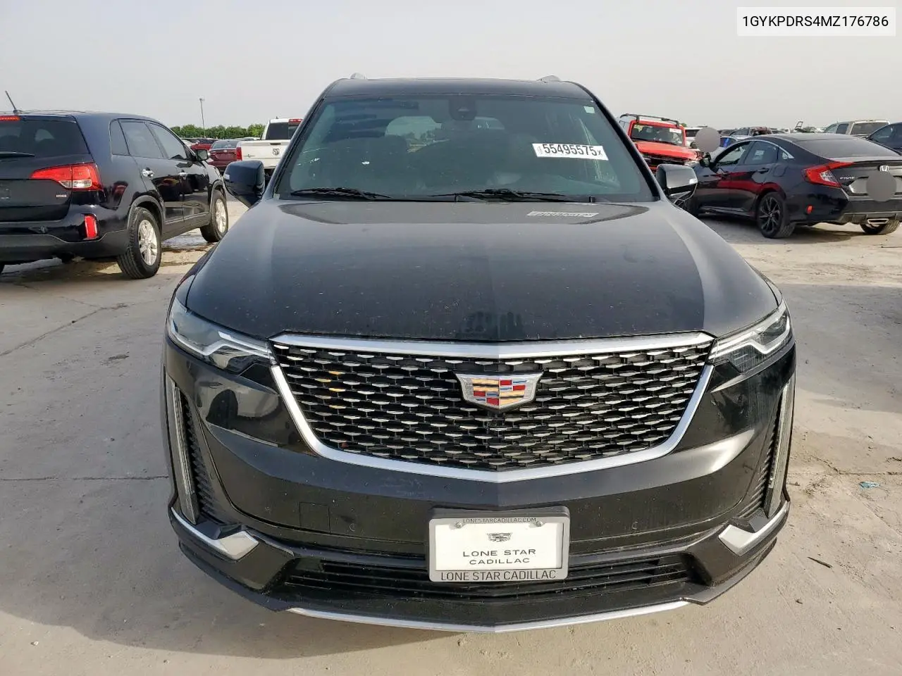 2021 Cadillac Xt6 Premium Luxury VIN: 1GYKPDRS4MZ176786 Lot: 55495575