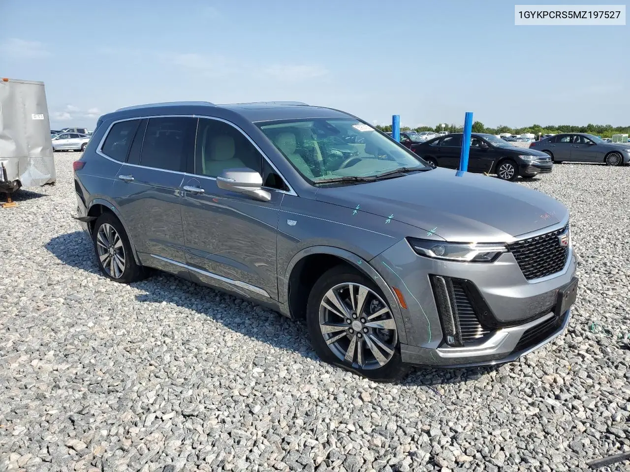 2021 Cadillac Xt6 Premium Luxury VIN: 1GYKPCRS5MZ197527 Lot: 55952185