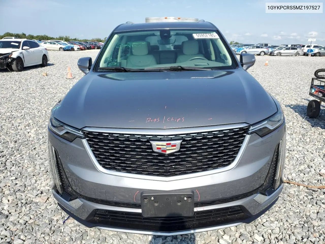 2021 Cadillac Xt6 Premium Luxury VIN: 1GYKPCRS5MZ197527 Lot: 55952185