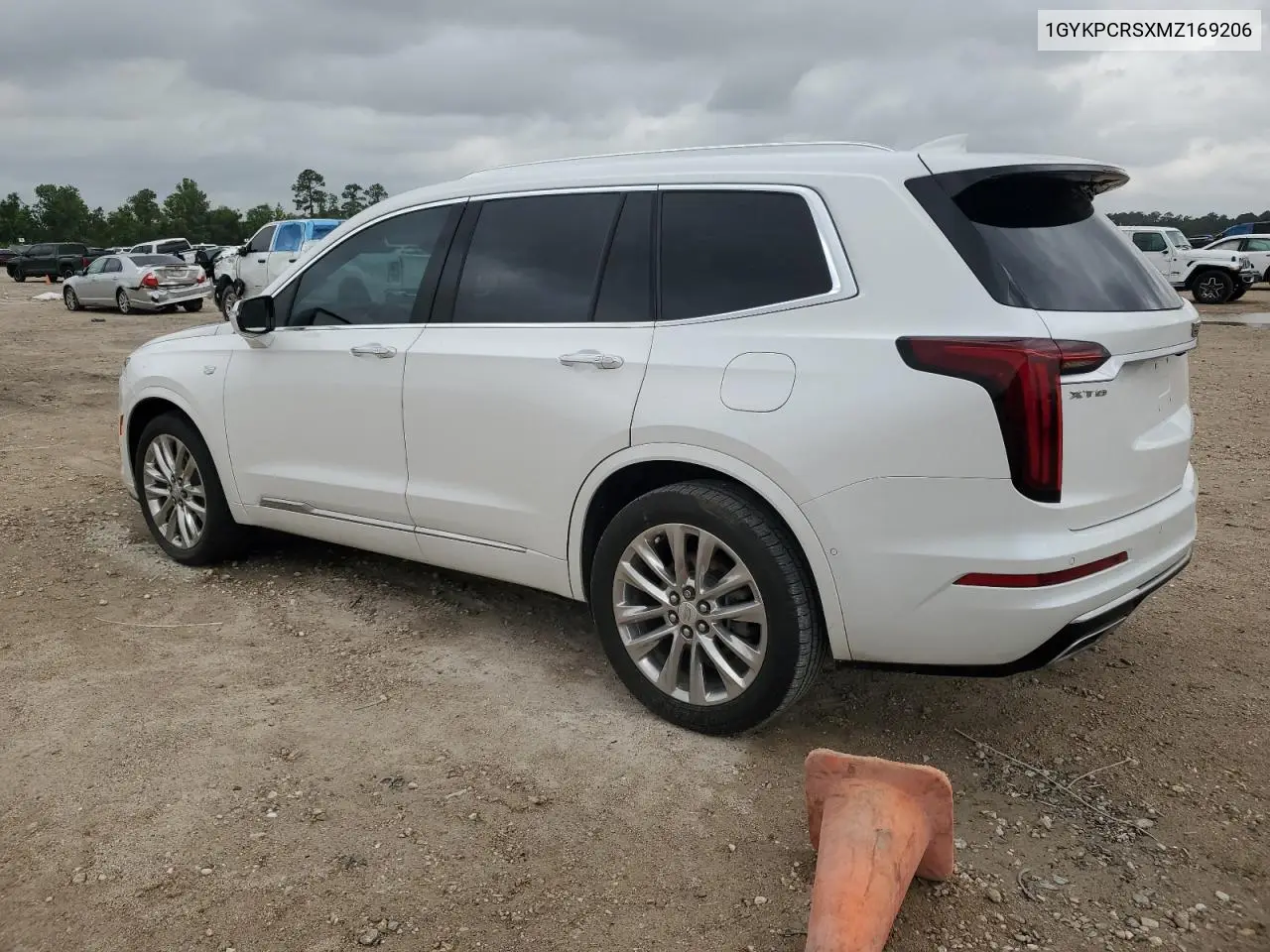 2021 Cadillac Xt6 Premium Luxury VIN: 1GYKPCRSXMZ169206 Lot: 55953525