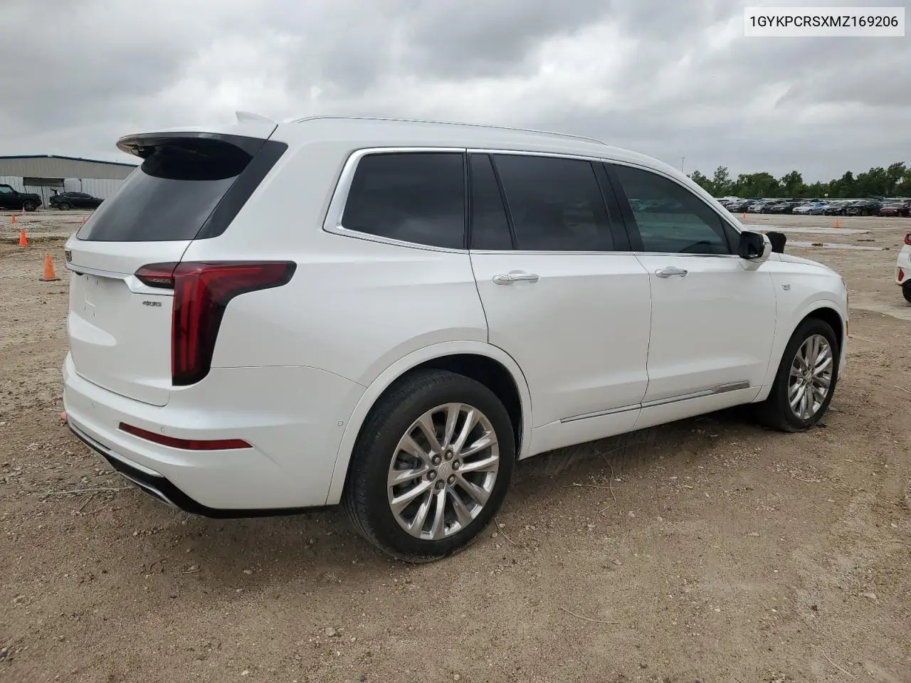 2021 Cadillac Xt6 Premium Luxury VIN: 1GYKPCRSXMZ169206 Lot: 55953525