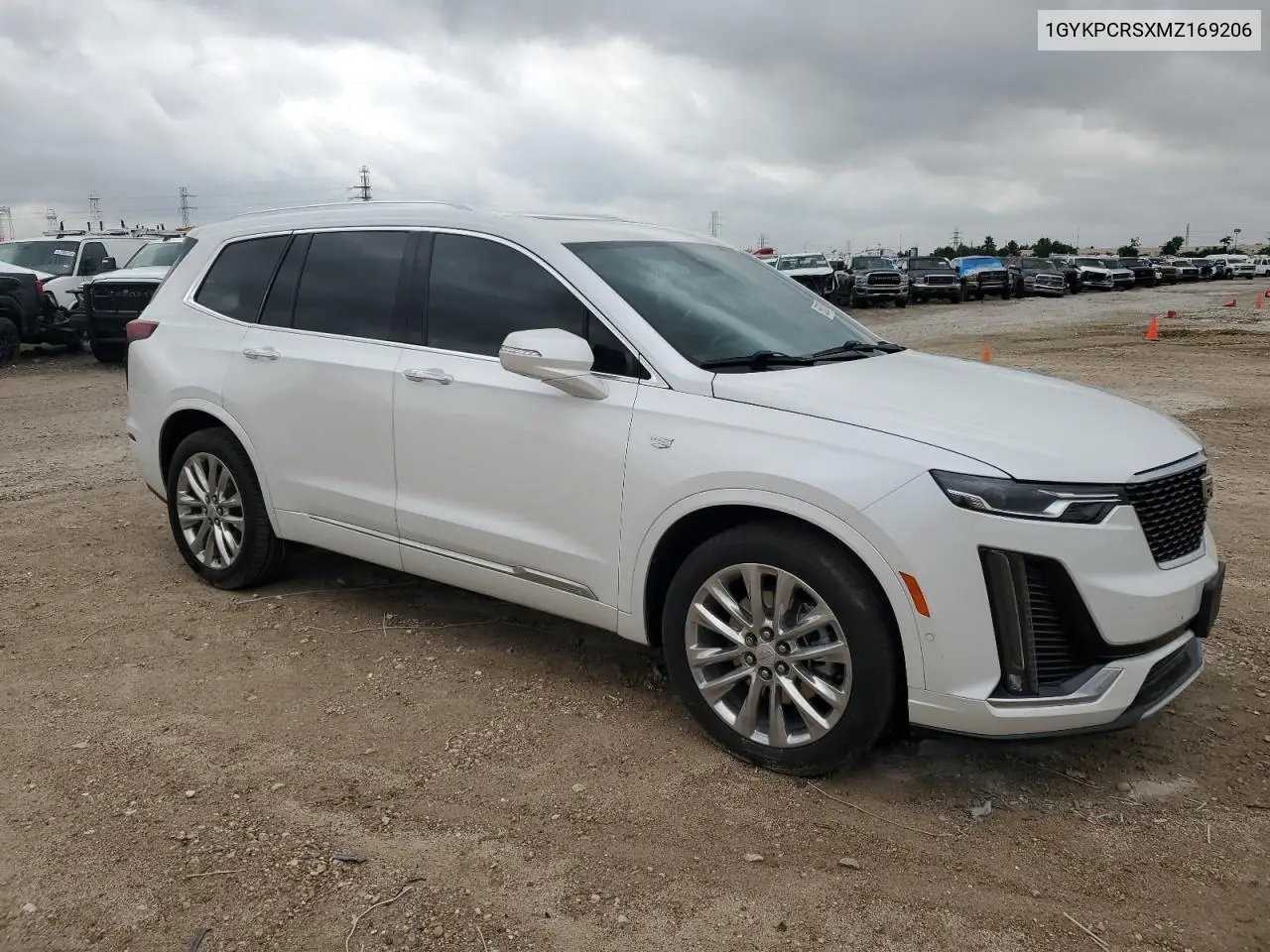 2021 Cadillac Xt6 Premium Luxury VIN: 1GYKPCRSXMZ169206 Lot: 55953525