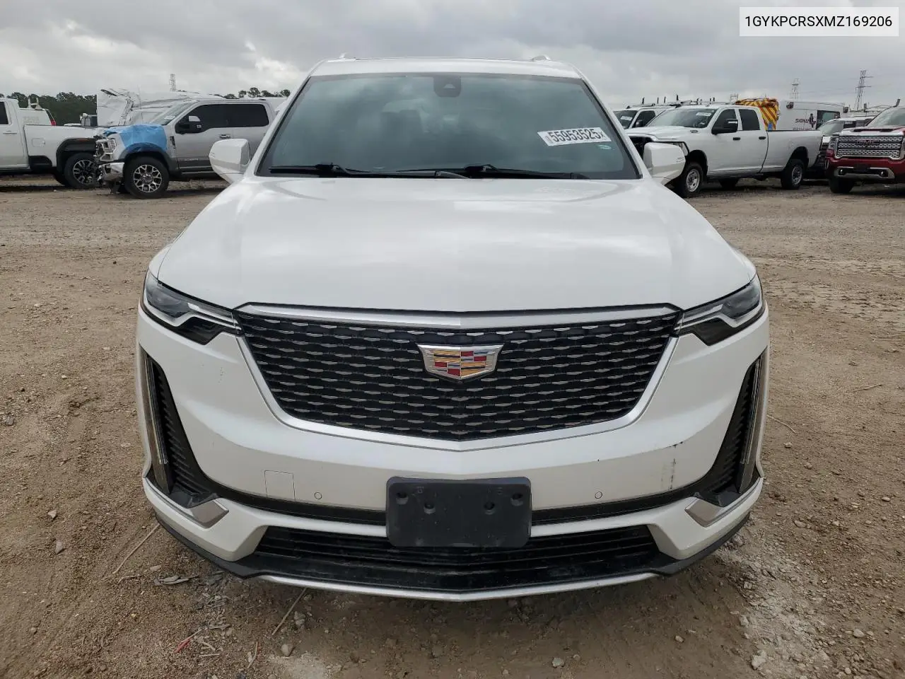 2021 Cadillac Xt6 Premium Luxury VIN: 1GYKPCRSXMZ169206 Lot: 55953525
