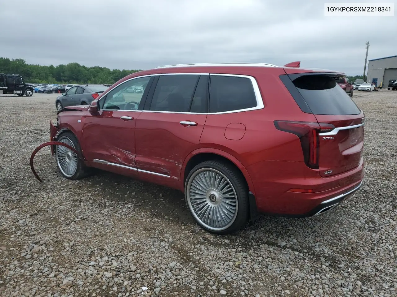 2021 Cadillac Xt6 Premium Luxury VIN: 1GYKPCRSXMZ218341 Lot: 56046145