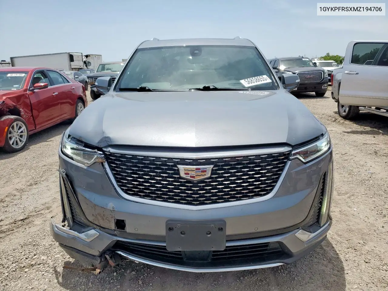 2021 Cadillac Xt6 Platinum Premium Luxury VIN: 1GYKPFRSXMZ194706 Lot: 56858655