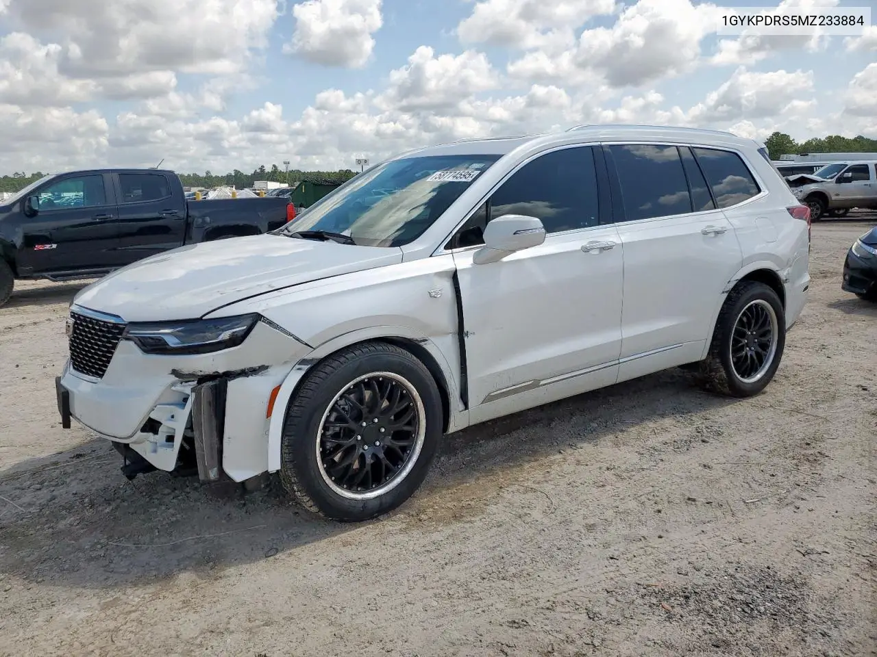 2021 Cadillac Xt6 Premium Luxury VIN: 1GYKPDRS5MZ233884 Lot: 58774595