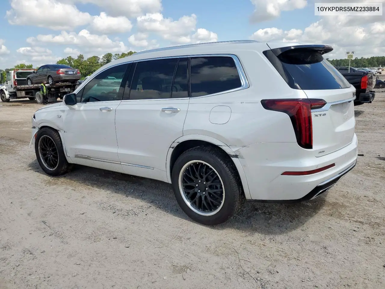 2021 Cadillac Xt6 Premium Luxury VIN: 1GYKPDRS5MZ233884 Lot: 58774595