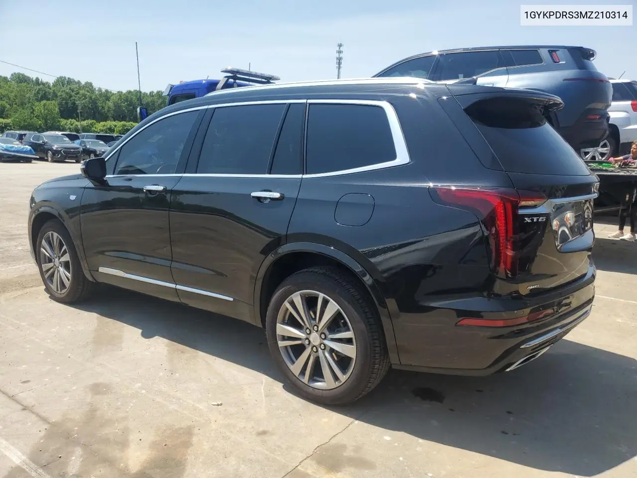 2021 Cadillac Xt6 Premium Luxury VIN: 1GYKPDRS3MZ210314 Lot: 58862595