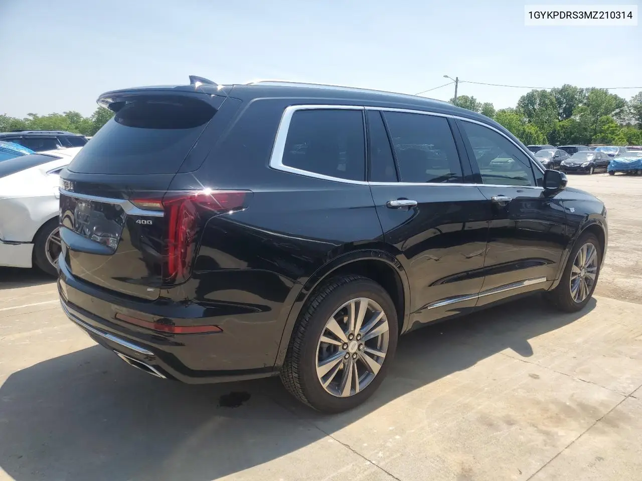 2021 Cadillac Xt6 Premium Luxury VIN: 1GYKPDRS3MZ210314 Lot: 58862595