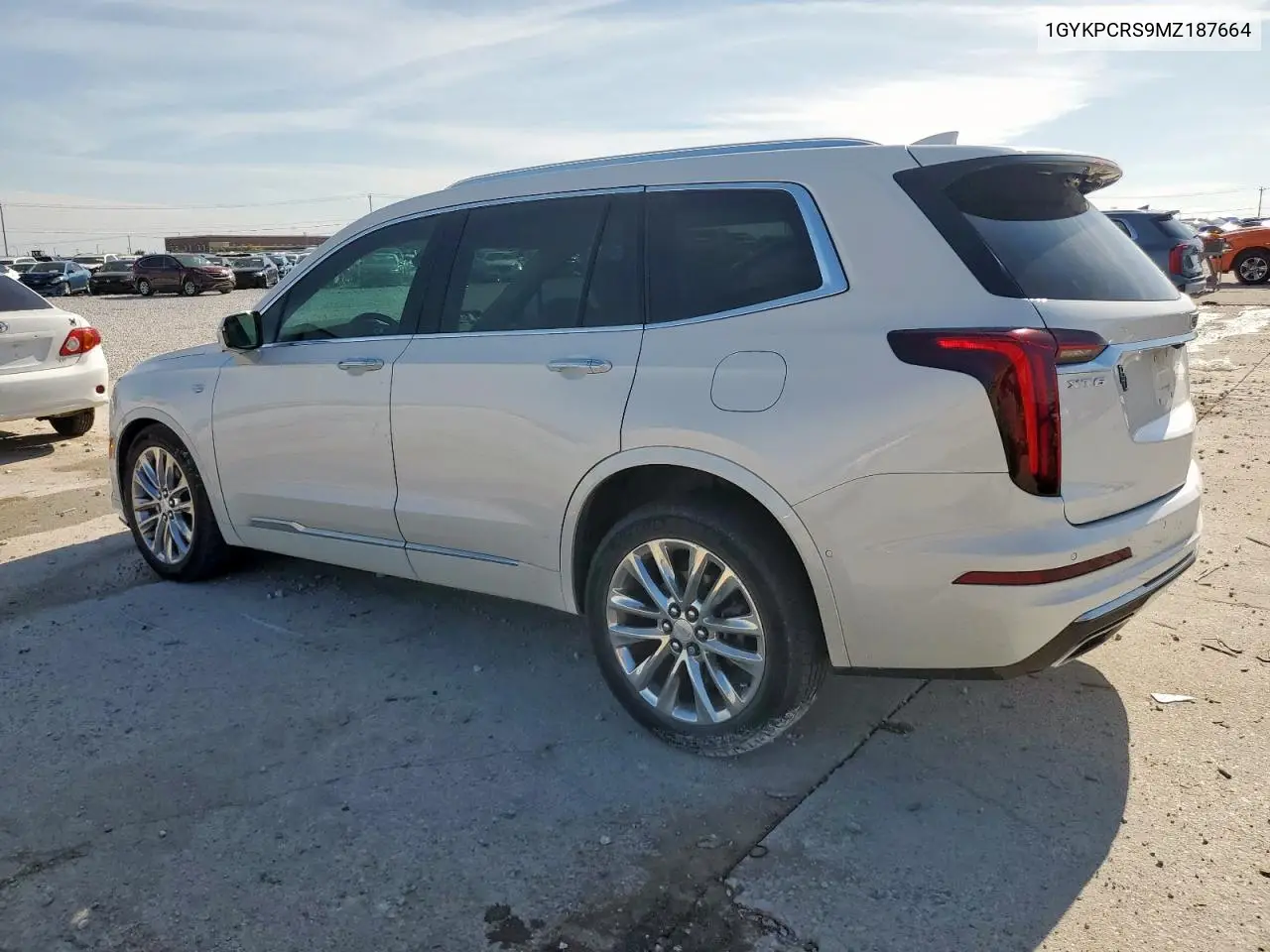2021 Cadillac Xt6 Premium Luxury VIN: 1GYKPCRS9MZ187664 Lot: 59115075