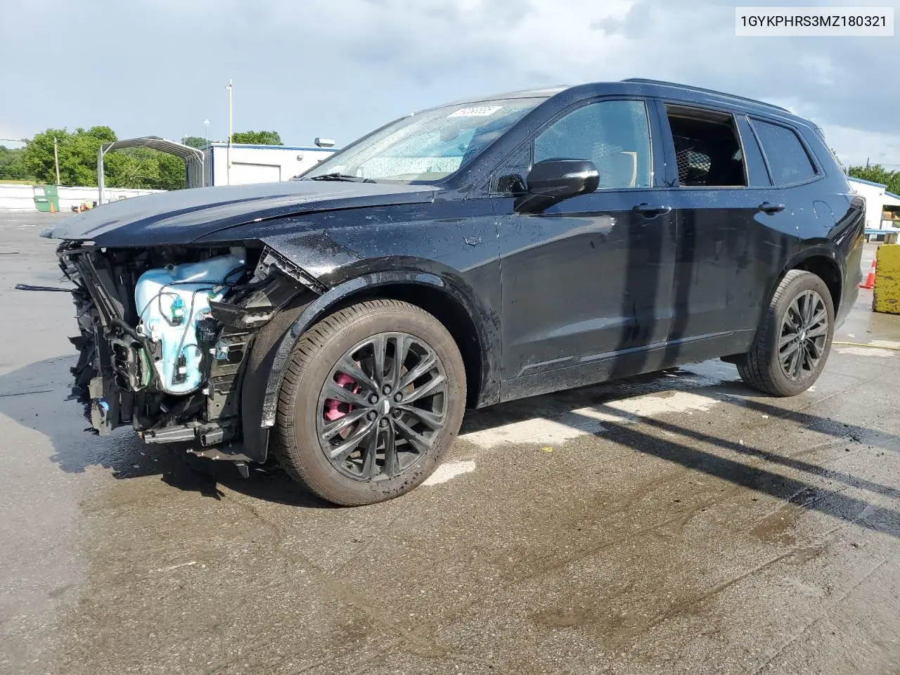 2021 Cadillac Xt6 Sport VIN: 1GYKPHRS3MZ180321 Lot: 59268535