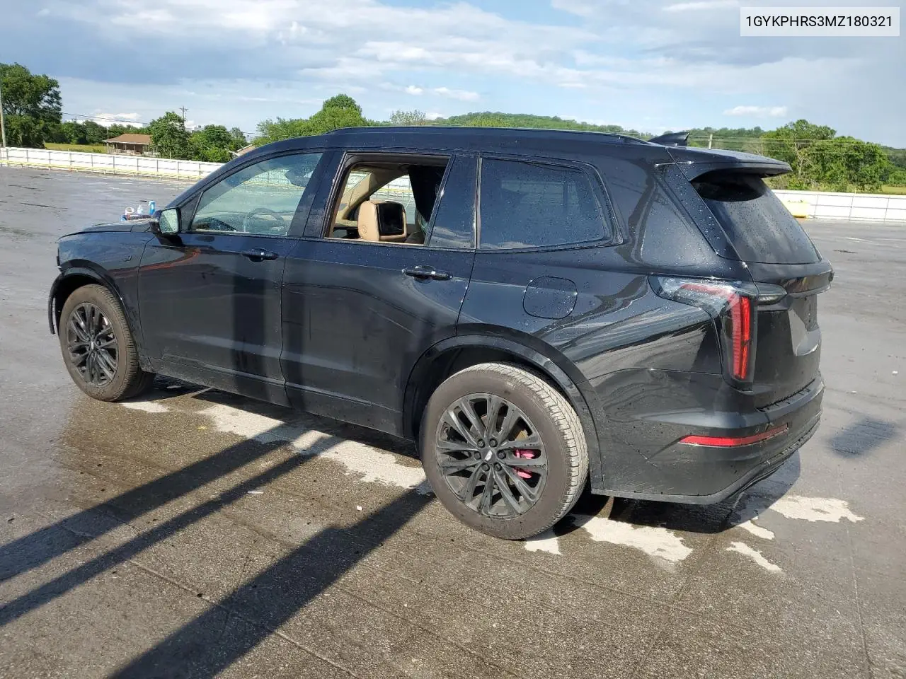 2021 Cadillac Xt6 Sport VIN: 1GYKPHRS3MZ180321 Lot: 59268535