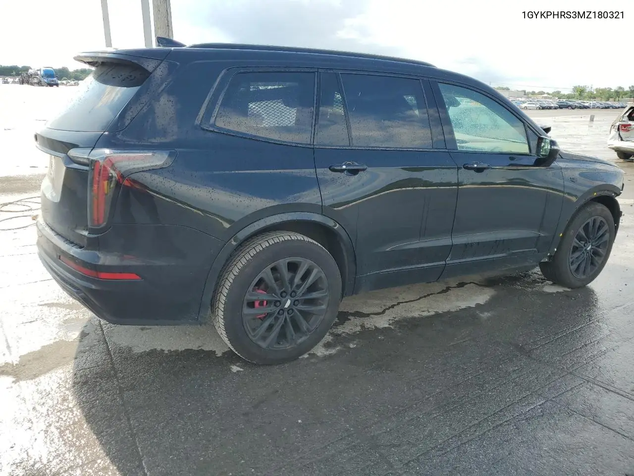 2021 Cadillac Xt6 Sport VIN: 1GYKPHRS3MZ180321 Lot: 59268535
