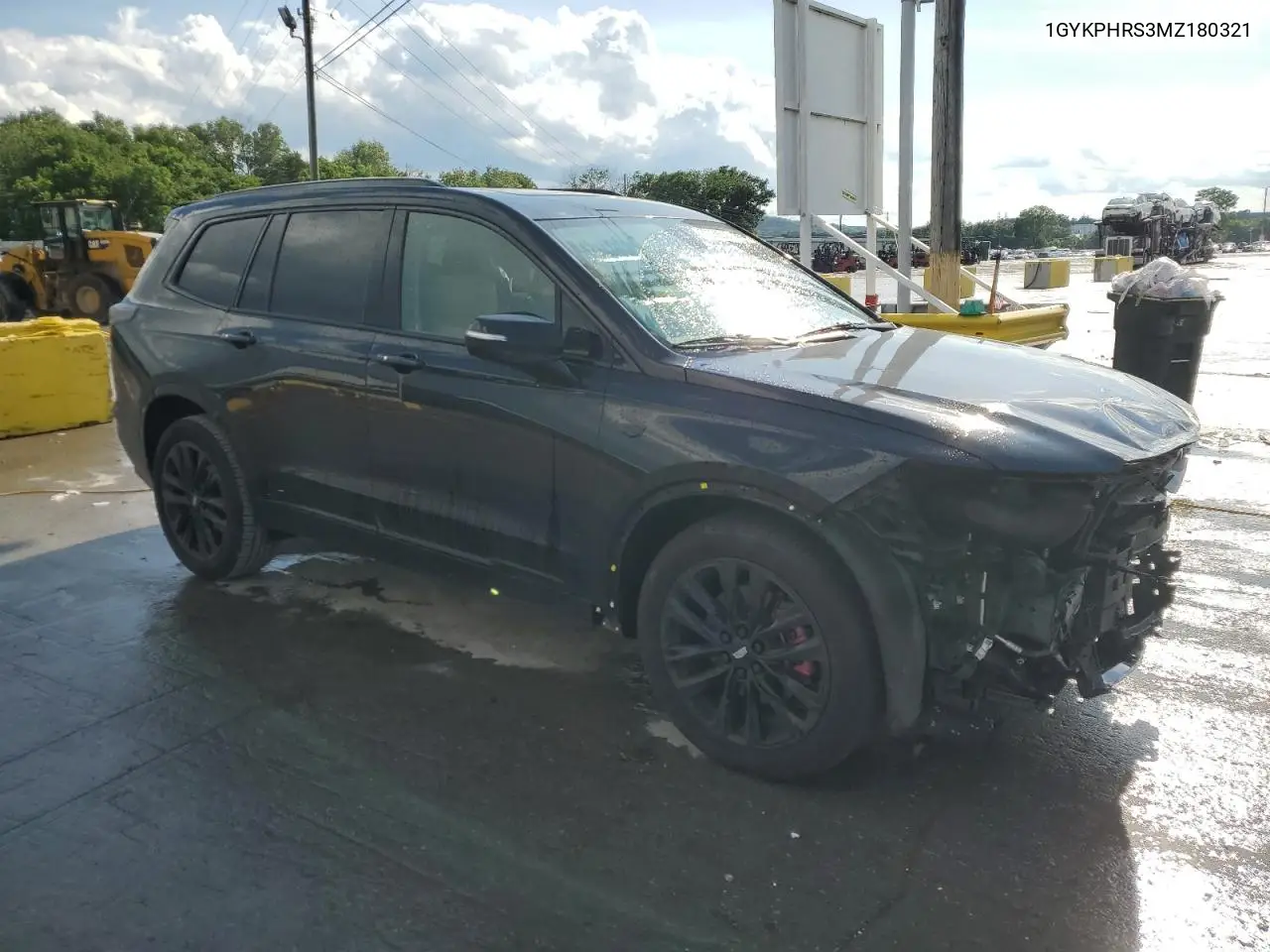 2021 Cadillac Xt6 Sport VIN: 1GYKPHRS3MZ180321 Lot: 59268535