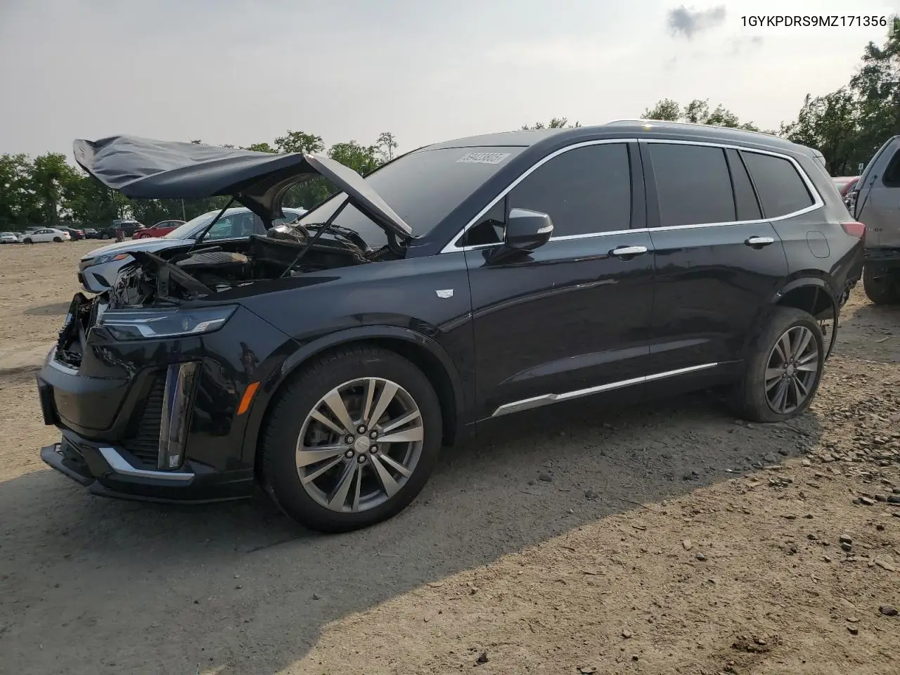 2021 Cadillac Xt6 Premium Luxury VIN: 1GYKPDRS9MZ171356 Lot: 59423805