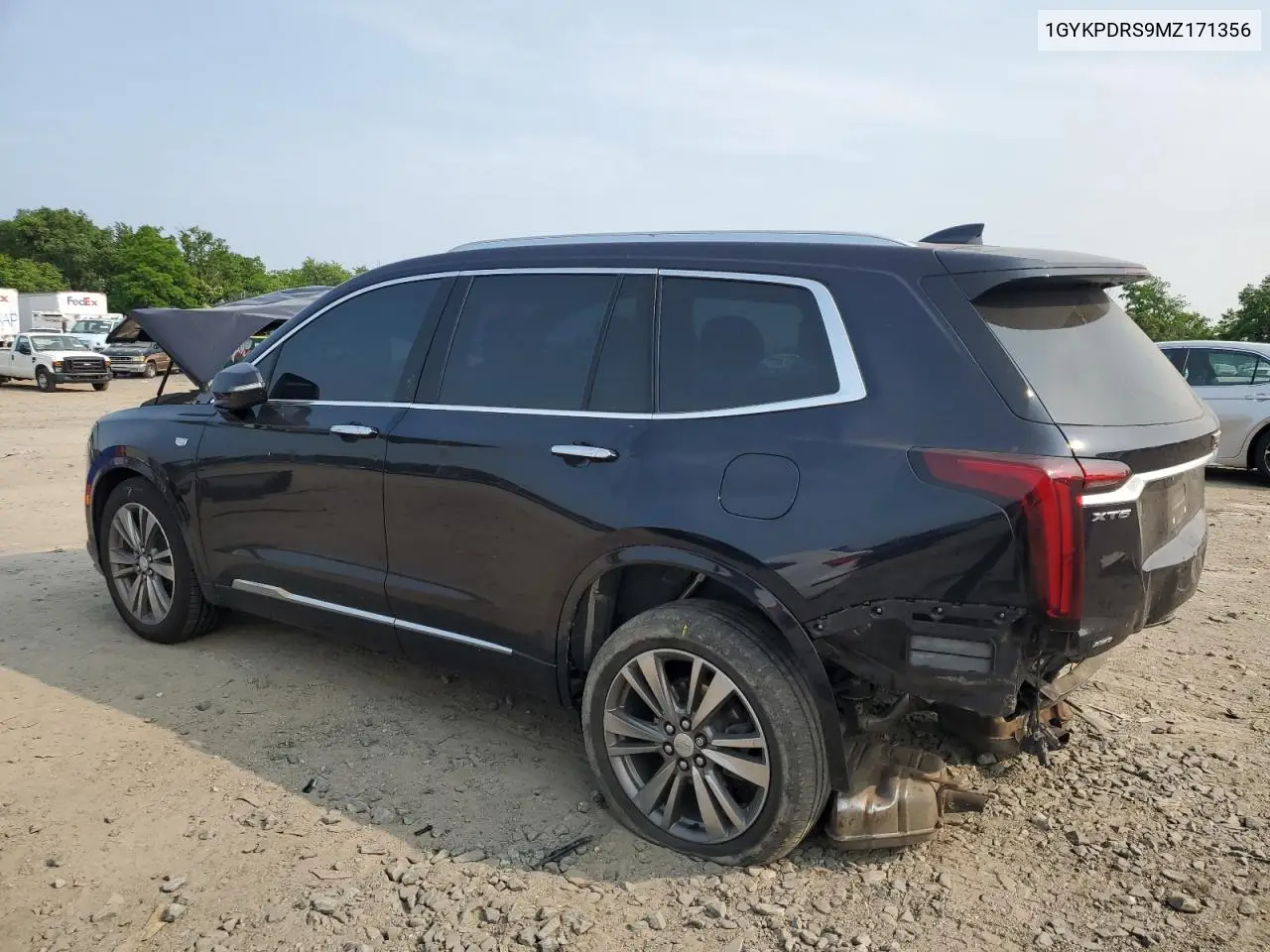 2021 Cadillac Xt6 Premium Luxury VIN: 1GYKPDRS9MZ171356 Lot: 59423805