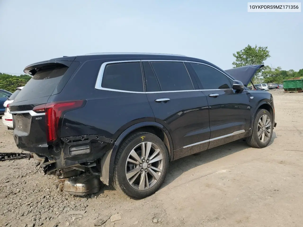 2021 Cadillac Xt6 Premium Luxury VIN: 1GYKPDRS9MZ171356 Lot: 59423805