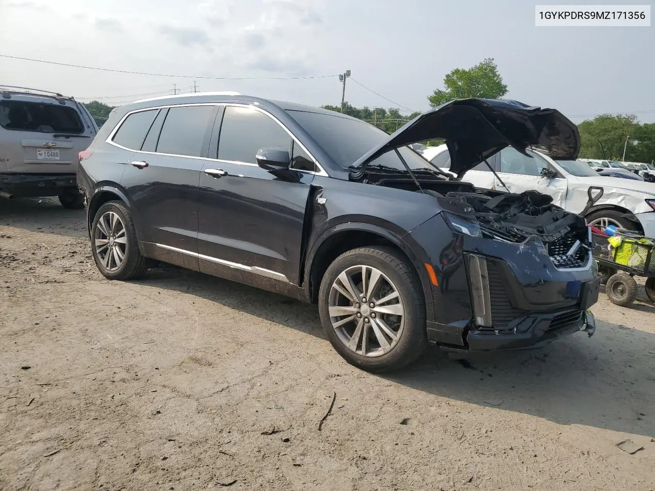 2021 Cadillac Xt6 Premium Luxury VIN: 1GYKPDRS9MZ171356 Lot: 59423805