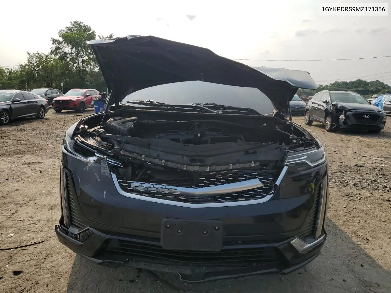 2021 Cadillac Xt6 Premium Luxury VIN: 1GYKPDRS9MZ171356 Lot: 59423805