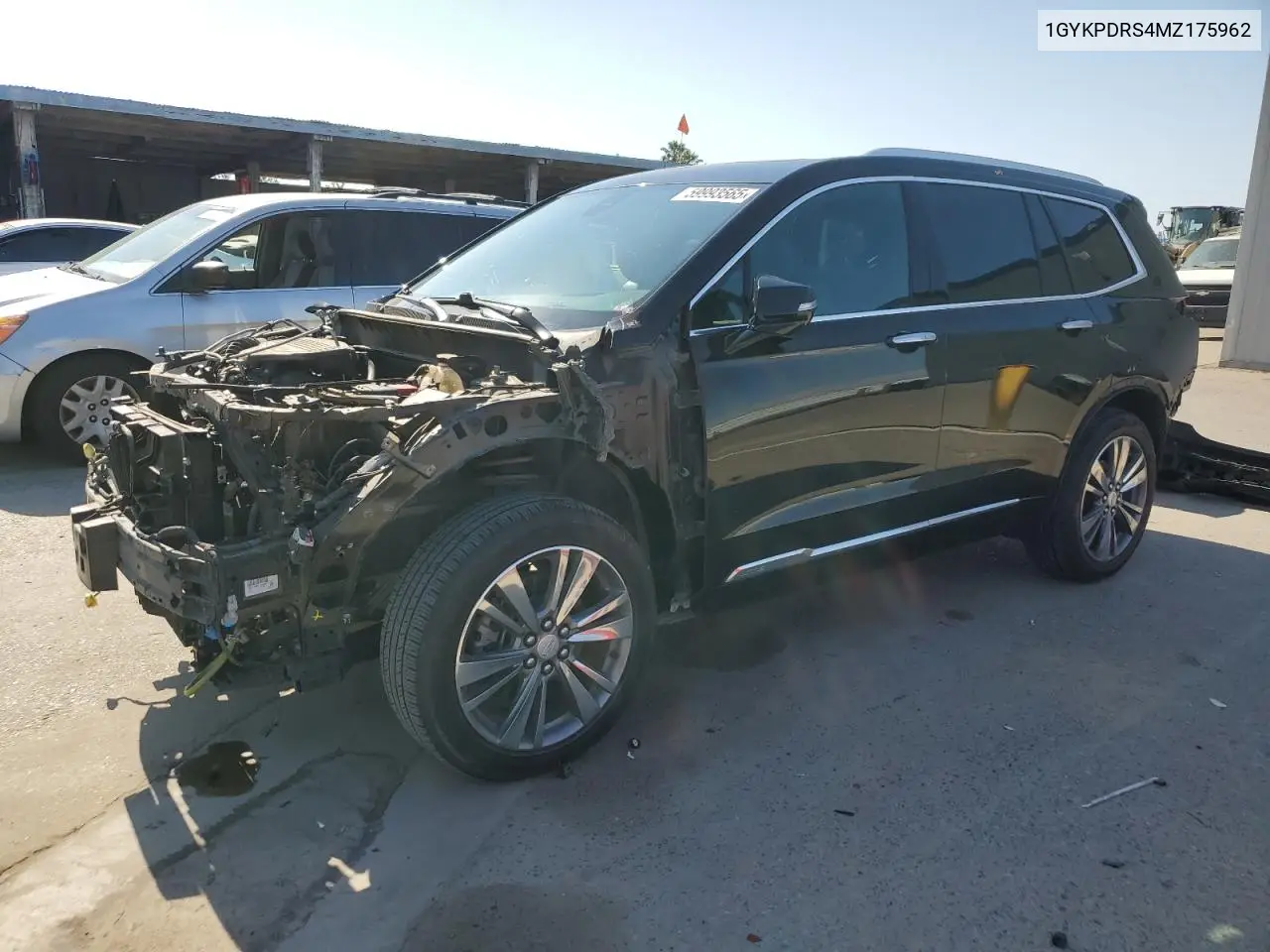 2021 Cadillac Xt6 Premium Luxury VIN: 1GYKPDRS4MZ175962 Lot: 59993565