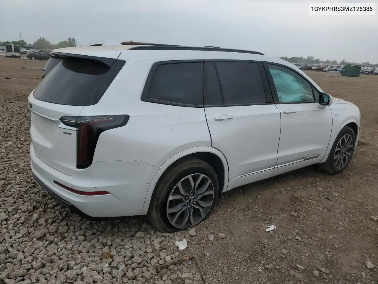 2021 Cadillac Xt6 Sport VIN: 1GYKPHRS3MZ126386 Lot: 60360635