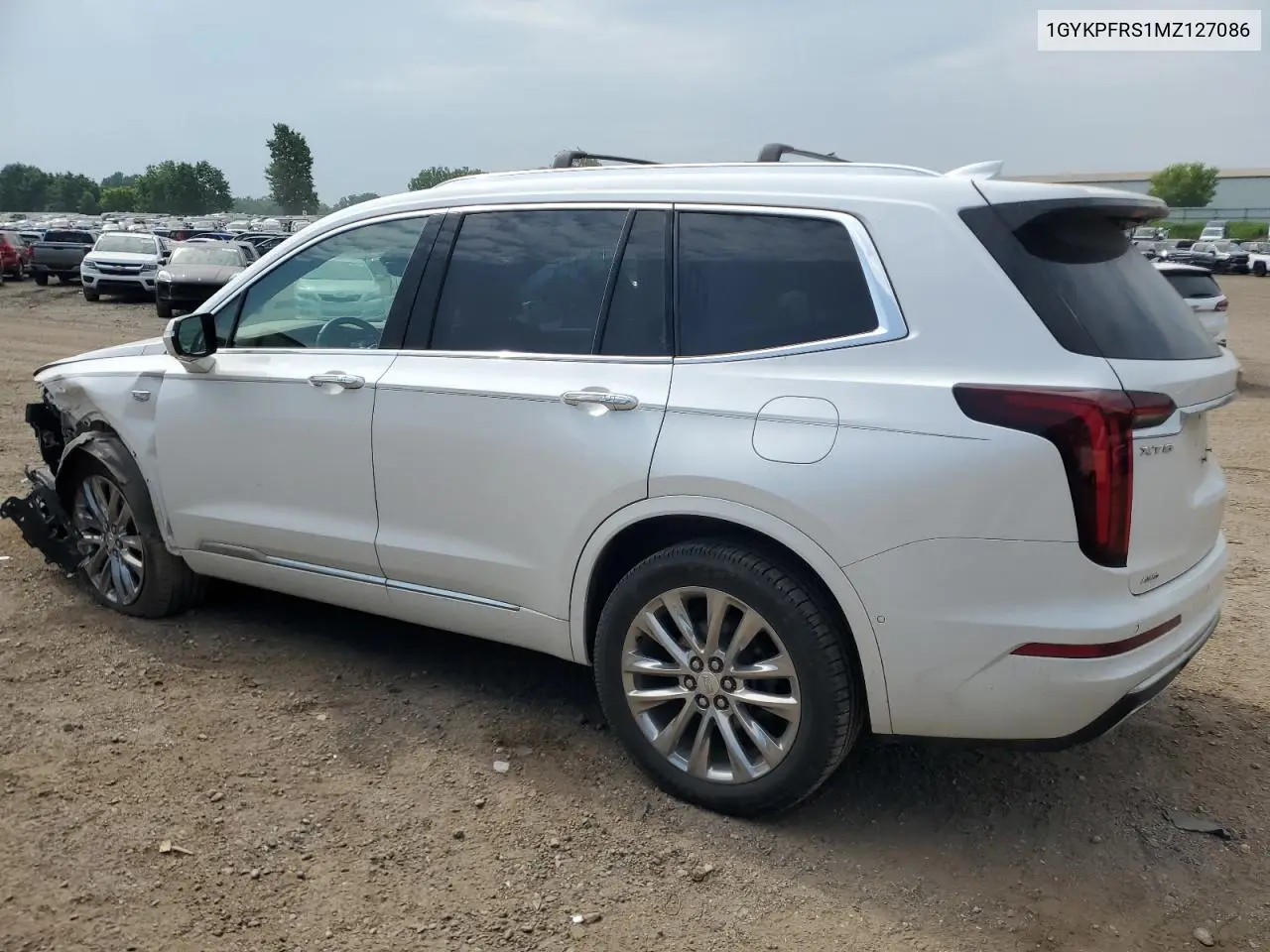 2021 Cadillac Xt6 Platinum Premium Luxury VIN: 1GYKPFRS1MZ127086 Lot: 60412215