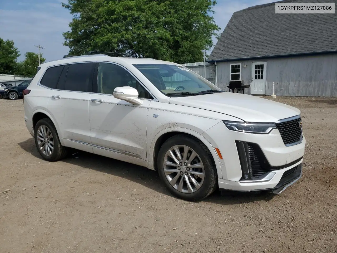 2021 Cadillac Xt6 Platinum Premium Luxury VIN: 1GYKPFRS1MZ127086 Lot: 60412215