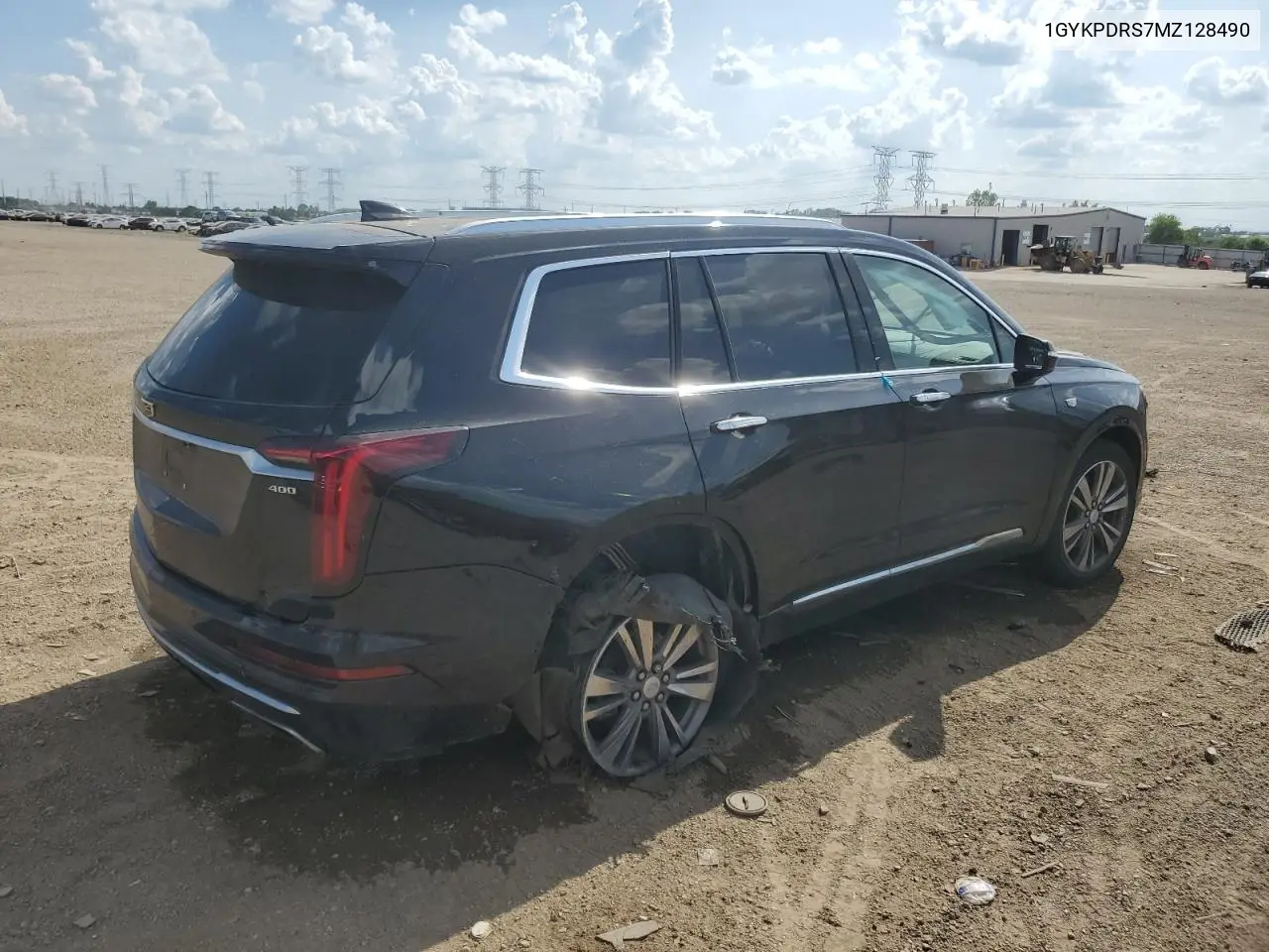 2021 Cadillac Xt6 Premium Luxury VIN: 1GYKPDRS7MZ128490 Lot: 60518355