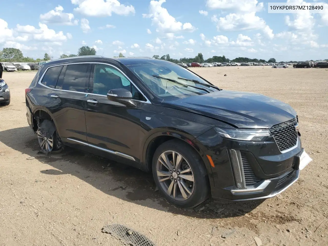 2021 Cadillac Xt6 Premium Luxury VIN: 1GYKPDRS7MZ128490 Lot: 60518355