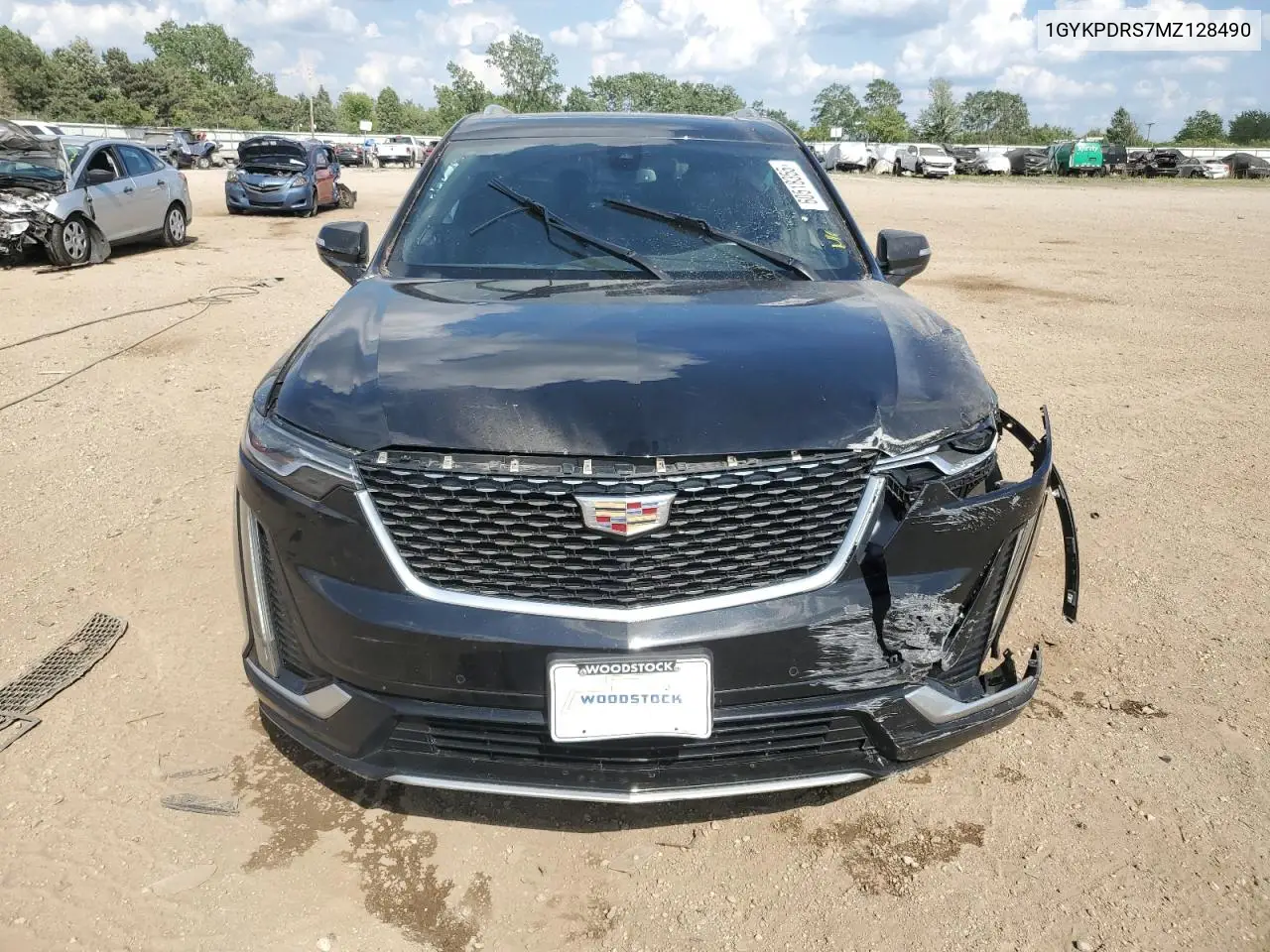 2021 Cadillac Xt6 Premium Luxury VIN: 1GYKPDRS7MZ128490 Lot: 60518355