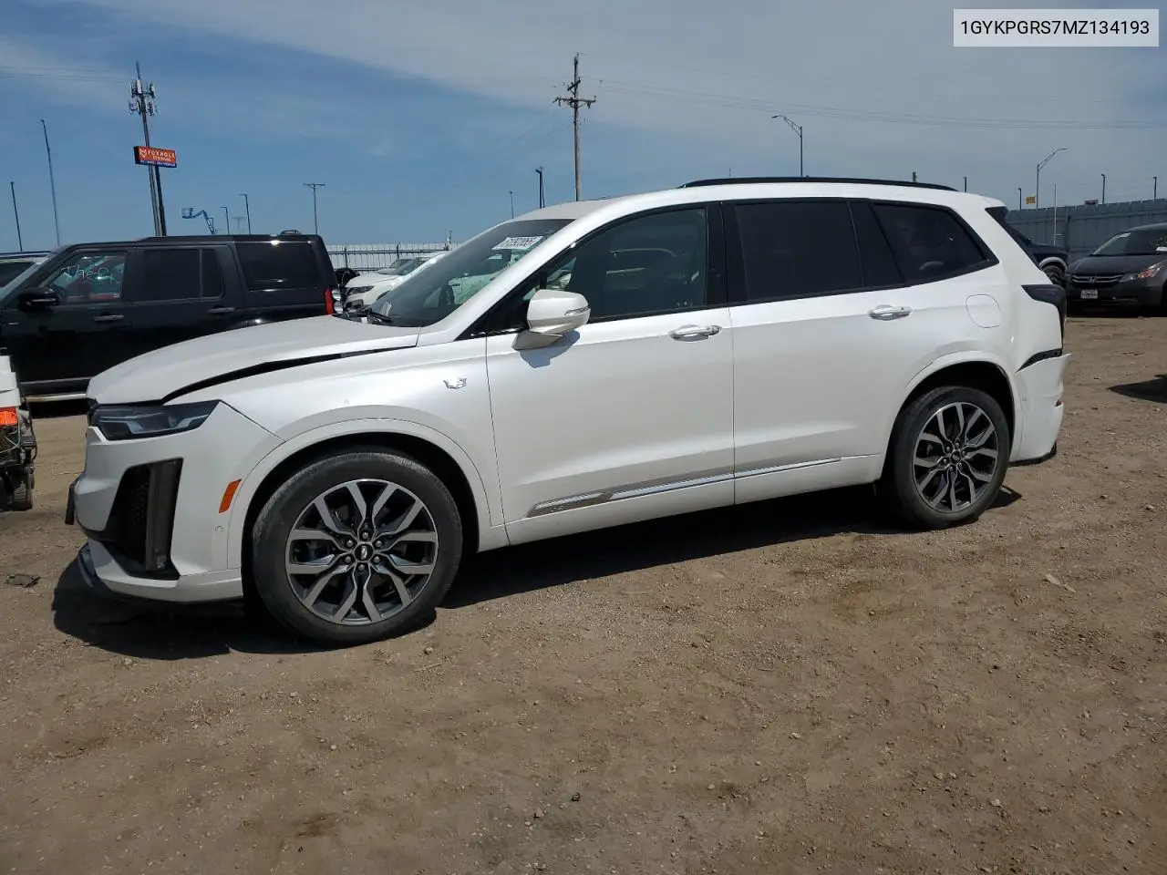 2021 Cadillac Xt6 Sport VIN: 1GYKPGRS7MZ134193 Lot: 61092855