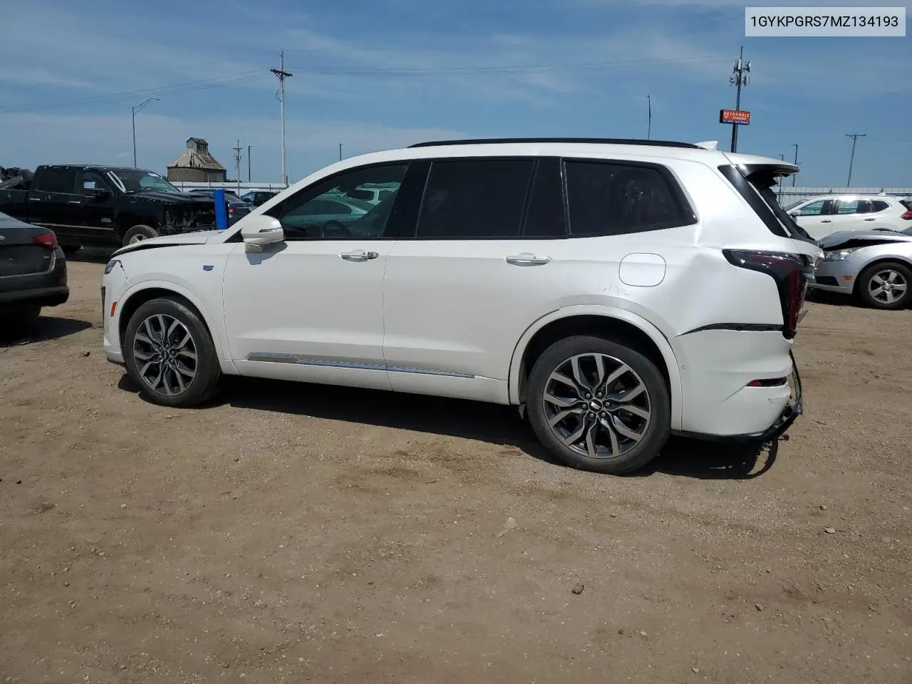 2021 Cadillac Xt6 Sport VIN: 1GYKPGRS7MZ134193 Lot: 61092855