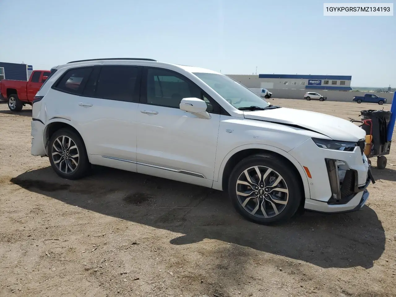 2021 Cadillac Xt6 Sport VIN: 1GYKPGRS7MZ134193 Lot: 61092855