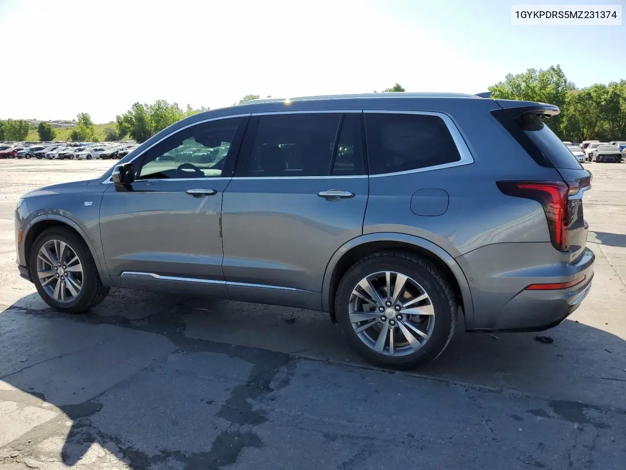 2021 Cadillac Xt6 Premium Luxury VIN: 1GYKPDRS5MZ231374 Lot: 61108455