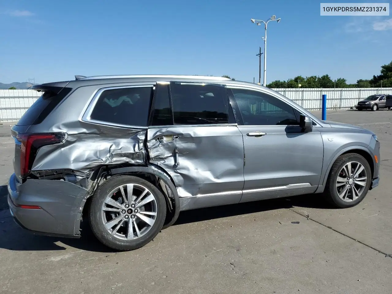 2021 Cadillac Xt6 Premium Luxury VIN: 1GYKPDRS5MZ231374 Lot: 61108455