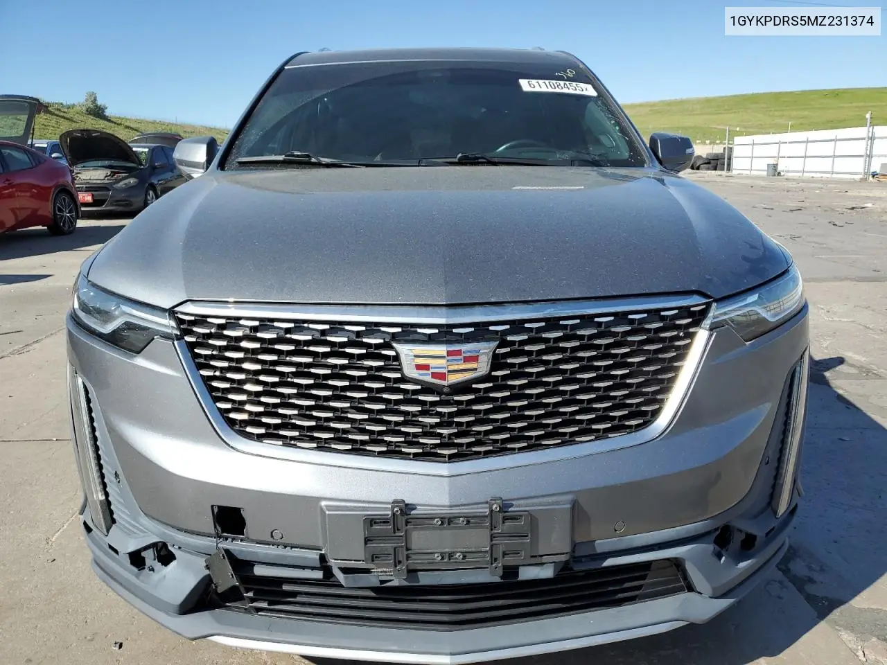 2021 Cadillac Xt6 Premium Luxury VIN: 1GYKPDRS5MZ231374 Lot: 61108455