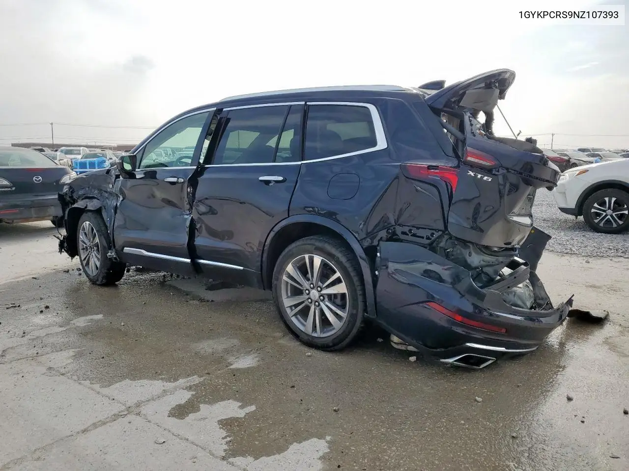 2022 Cadillac Xt6 Premium Luxury VIN: 1GYKPCRS9NZ107393 Lot: 51529635