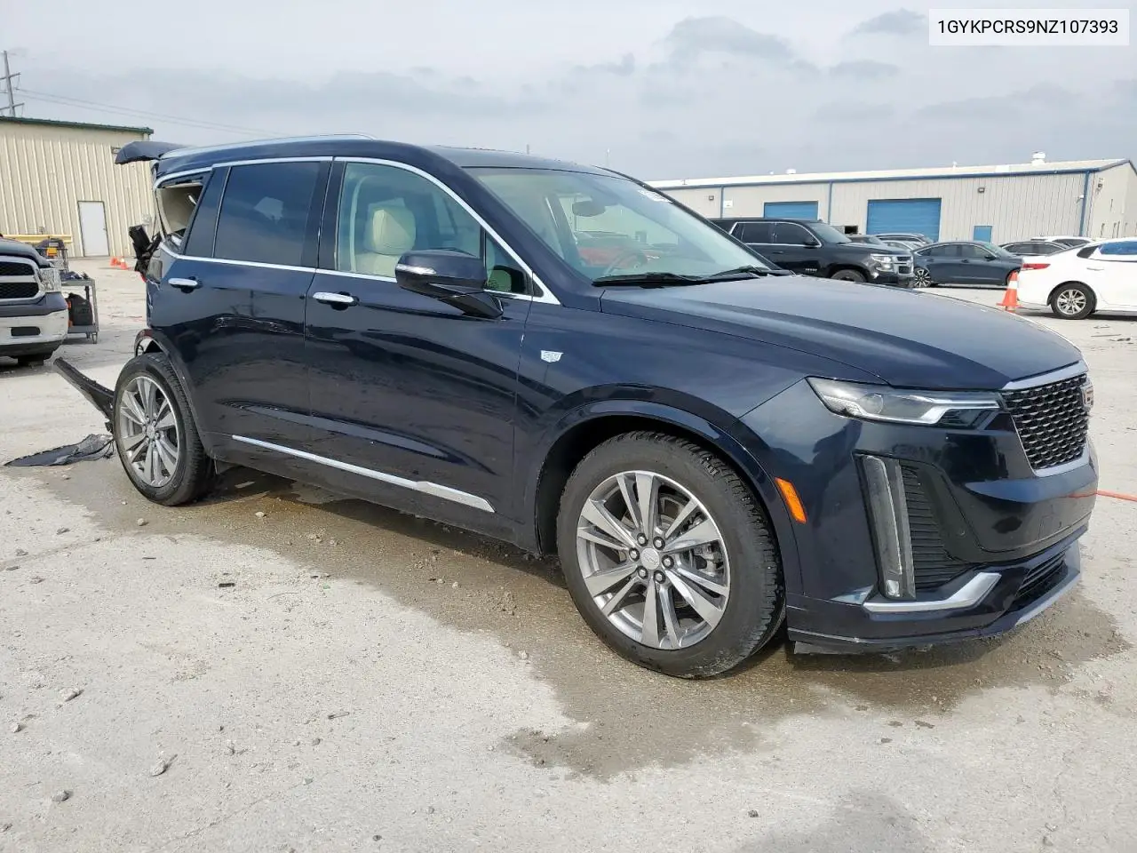 2022 Cadillac Xt6 Premium Luxury VIN: 1GYKPCRS9NZ107393 Lot: 51529635