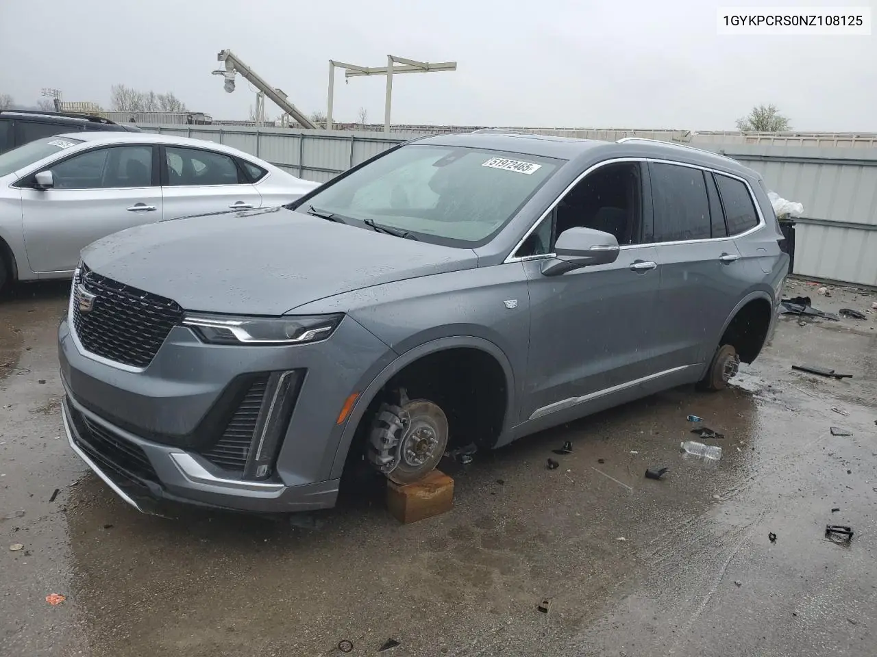 2022 Cadillac Xt6 Premium Luxury VIN: 1GYKPCRS0NZ108125 Lot: 51972465