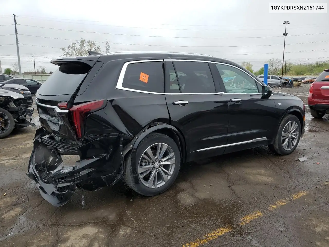 2022 Cadillac Xt6 Premium Luxury VIN: 1GYKPDRSXNZ161744 Lot: 54901995