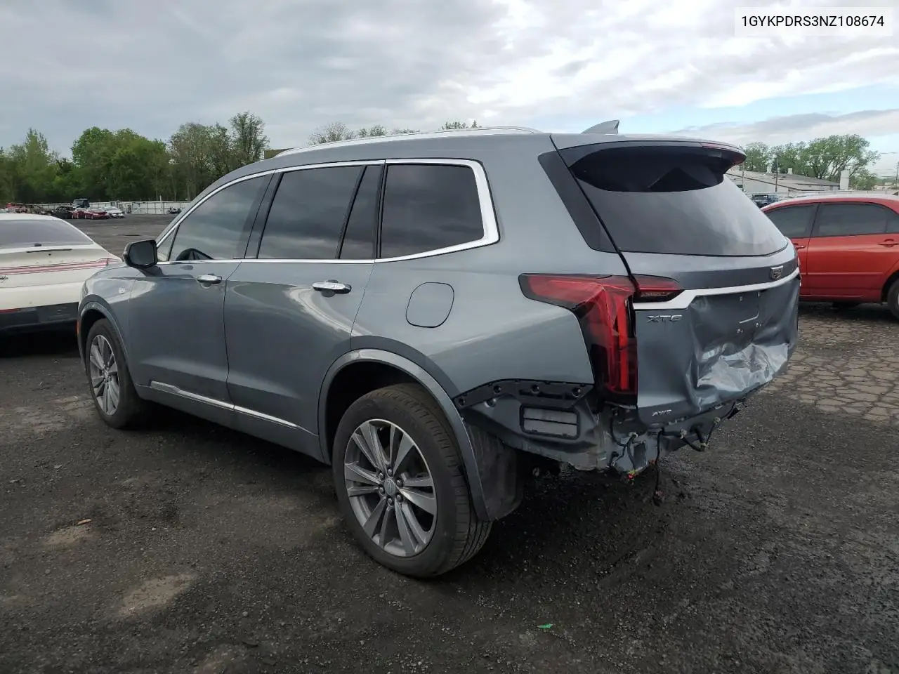 2022 Cadillac Xt6 Premium Luxury VIN: 1GYKPDRS3NZ108674 Lot: 55423695