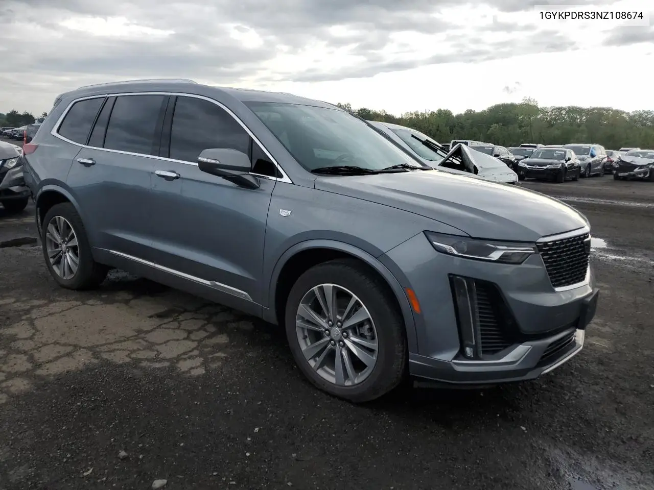 2022 Cadillac Xt6 Premium Luxury VIN: 1GYKPDRS3NZ108674 Lot: 55423695