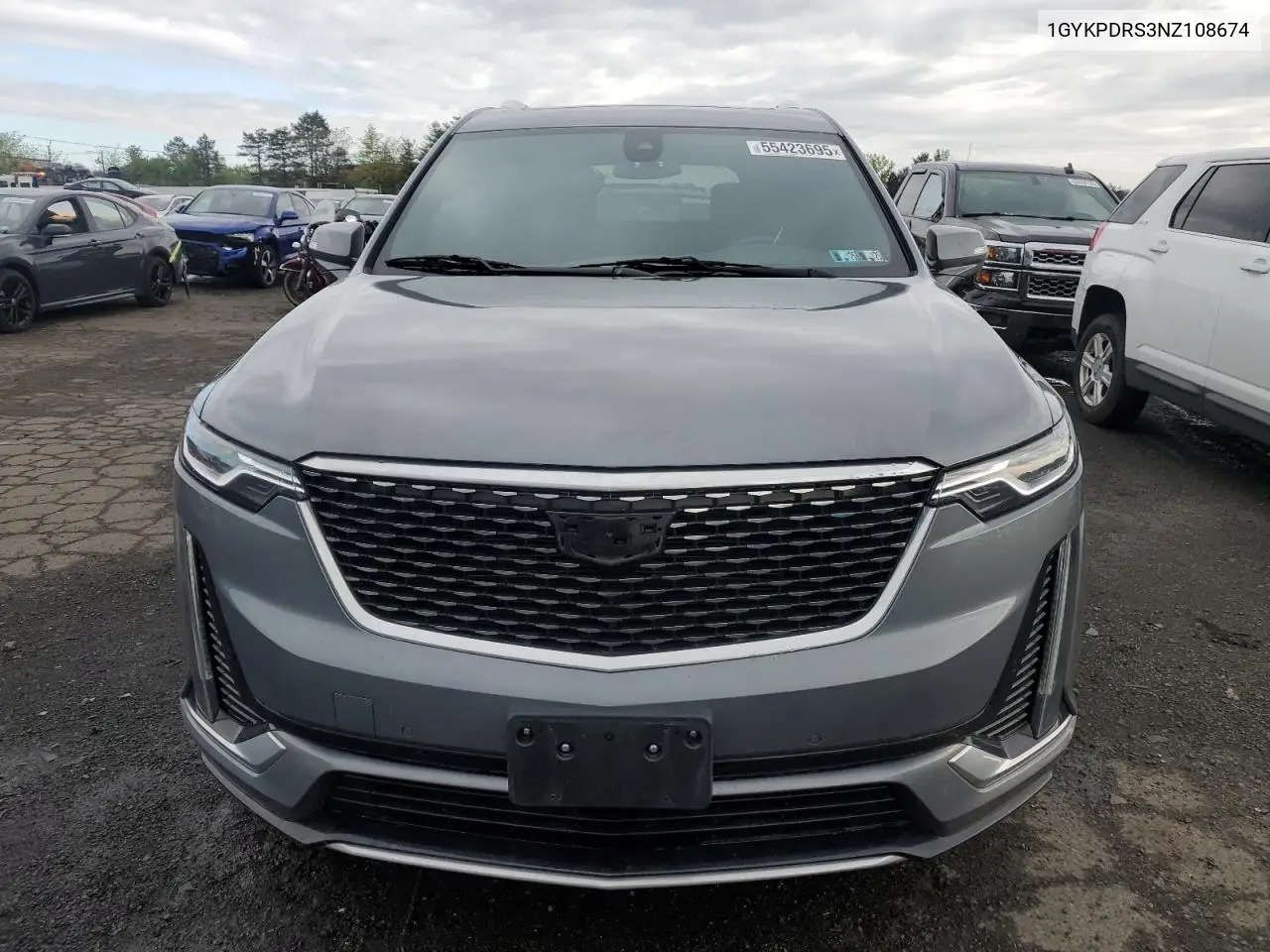 2022 Cadillac Xt6 Premium Luxury VIN: 1GYKPDRS3NZ108674 Lot: 55423695