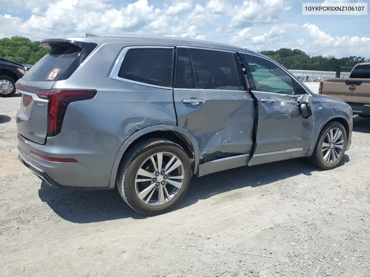 2022 Cadillac Xt6 Premium Luxury VIN: 1GYKPCRSXNZ106107 Lot: 55597655